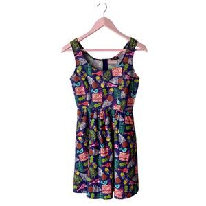 Vintage Retrolicious Printed Dress